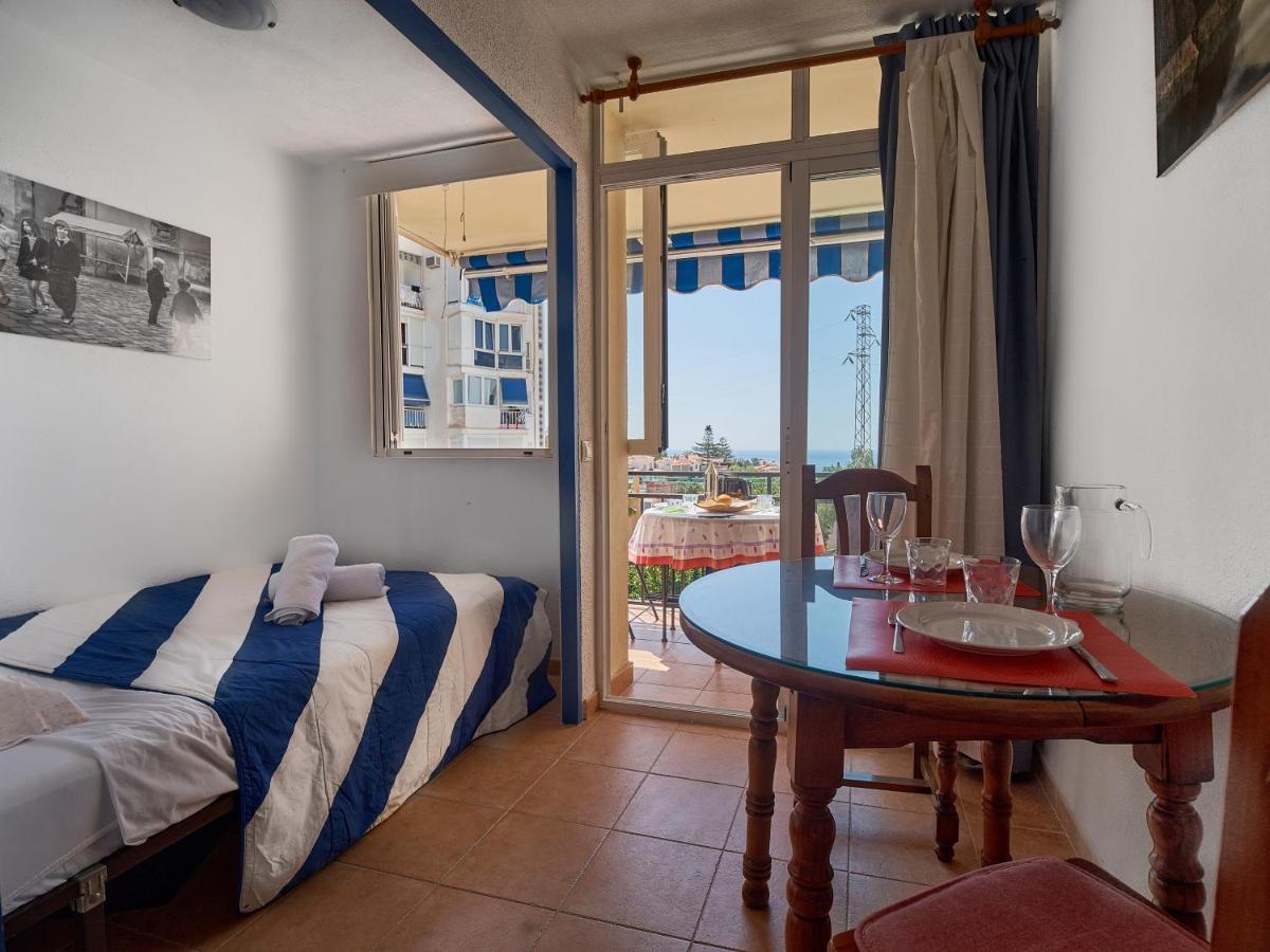 Lovely Studio With Seaview 700M From The Beach La Cala Del Moral Kültér fotó