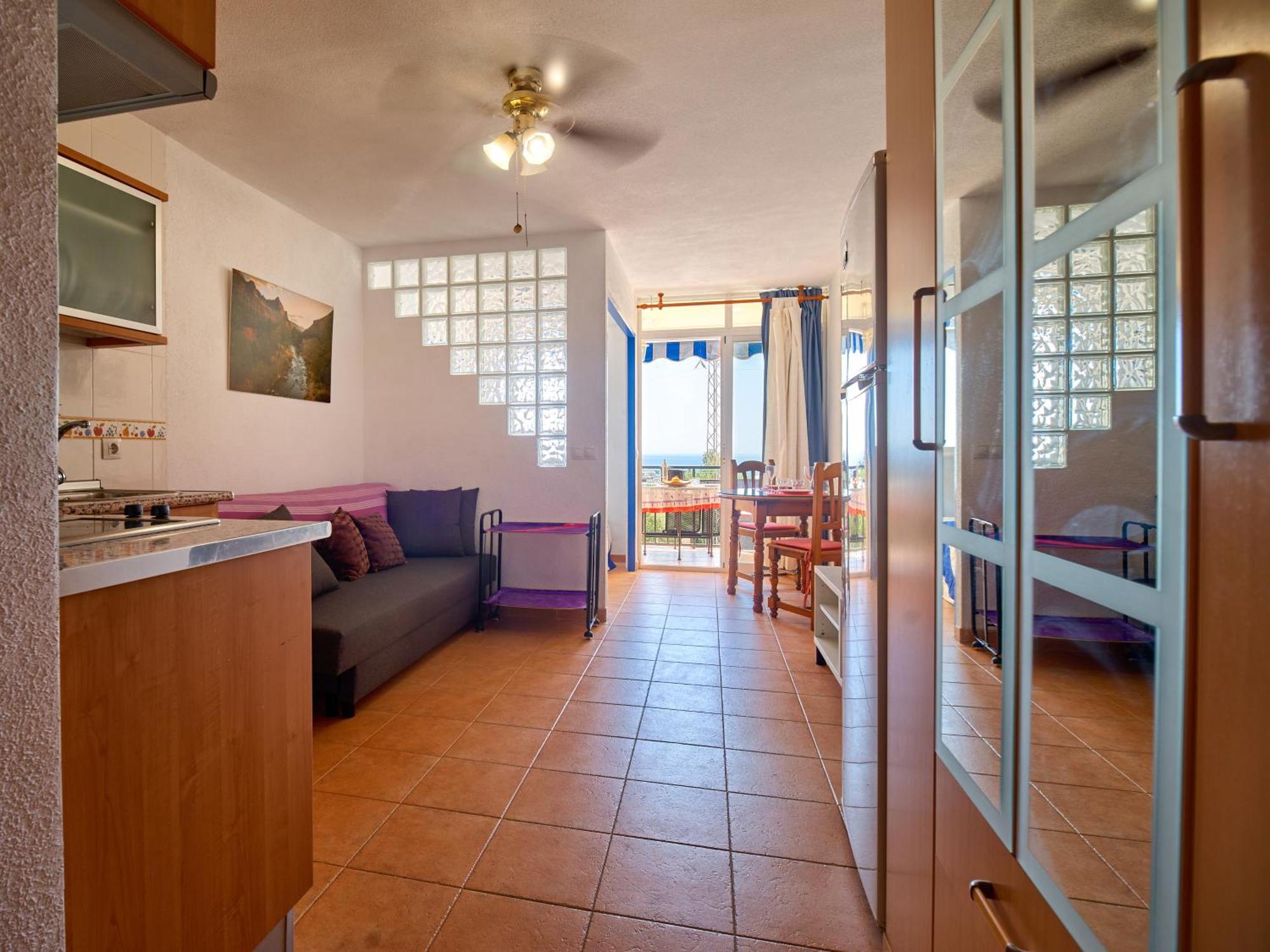 Lovely Studio With Seaview 700M From The Beach La Cala Del Moral Kültér fotó